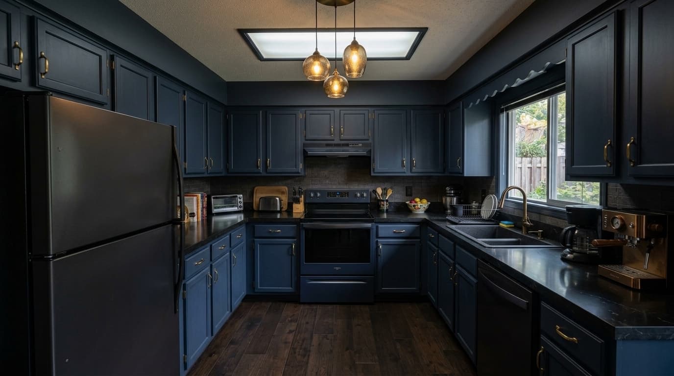 Kitchens — Dark + moody