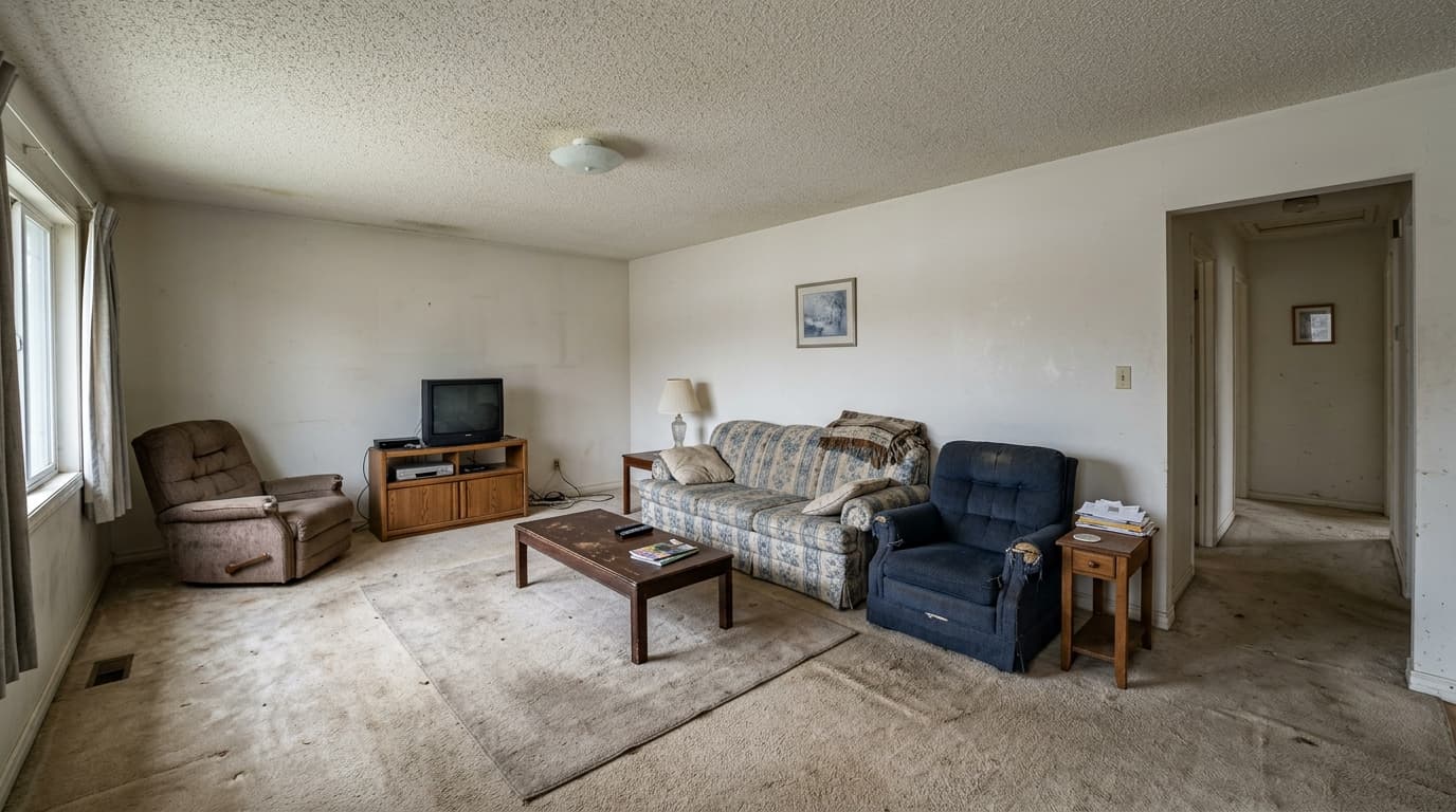 Living rooms — Before